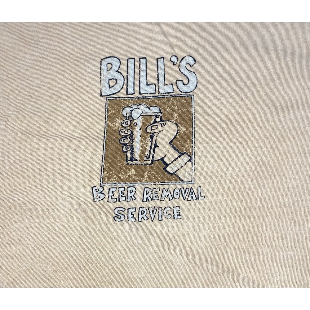 Crazy Shirts Hawaii Beer T Shirt Mens XXL Bills Beer Removal Graphic Tee Dyed - Picture 8 of 9